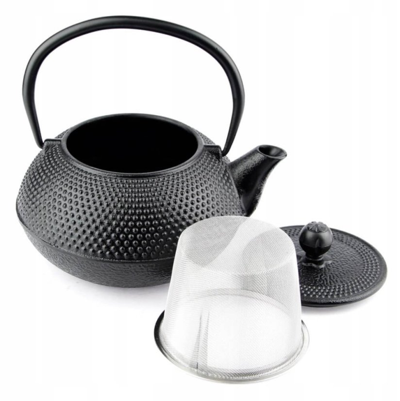 Ceainic din fonta Imperial 0,8 l negru