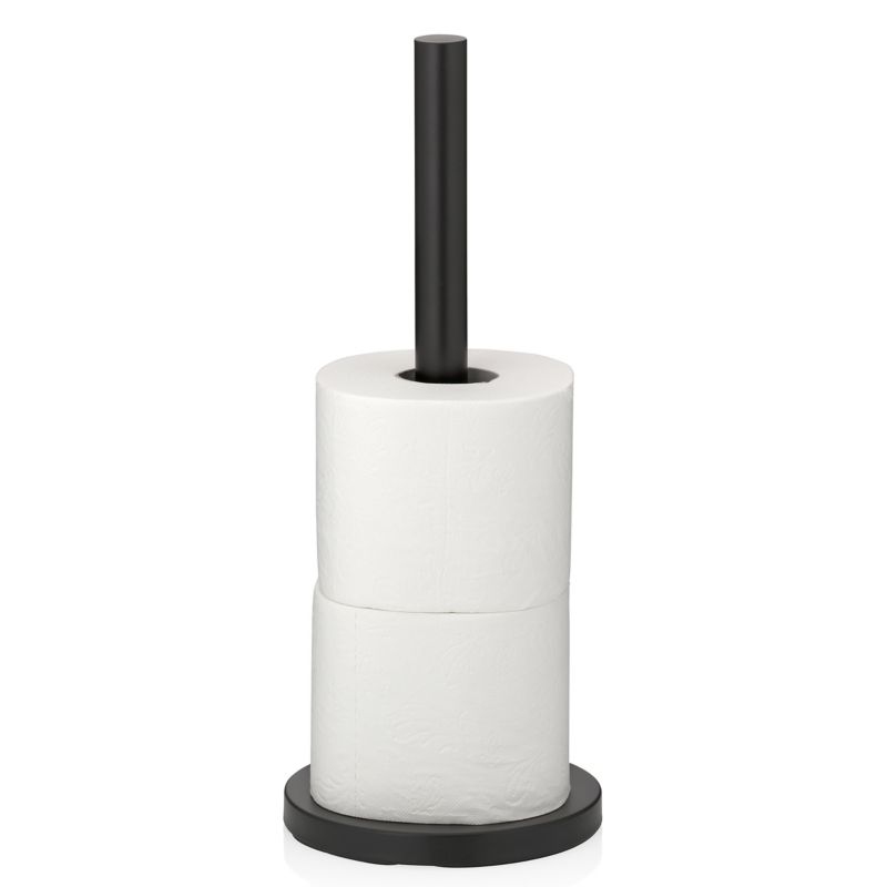 Držák toaletního papíru Carta kovový černý 37,0cm 15,0cm