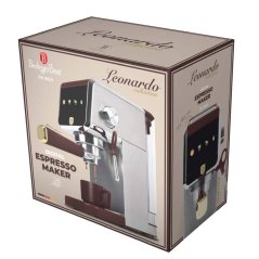 Espressor digital automat cu pârghie Leonardo Collection 2 în 1