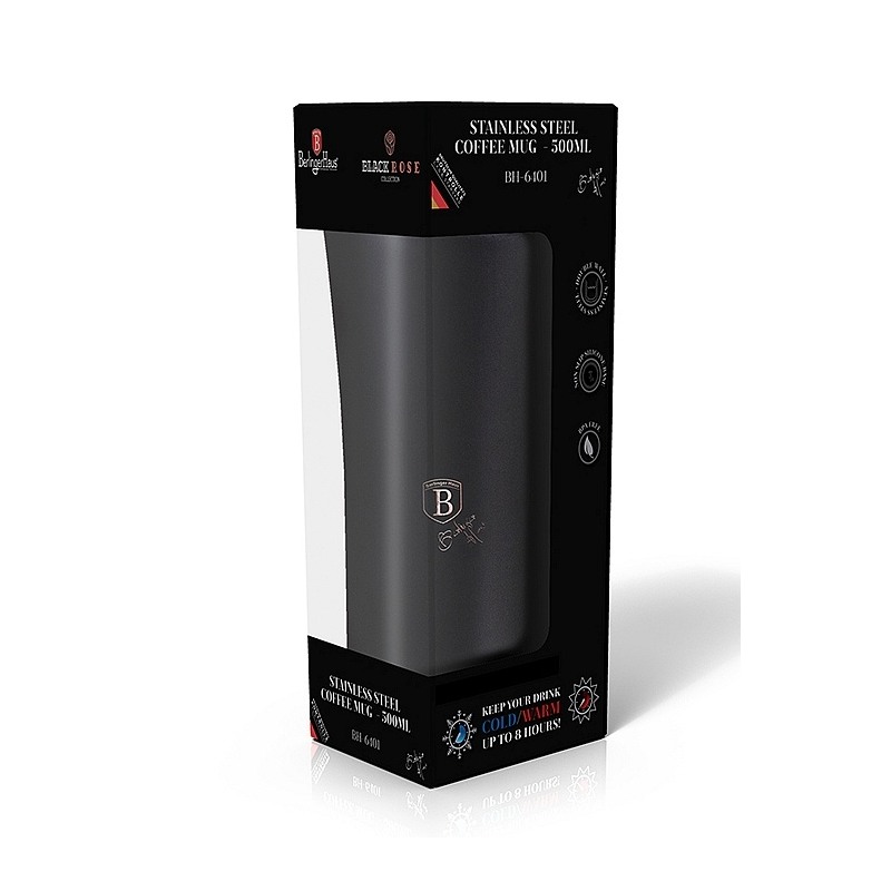 Termohrnek 500 ml Black Rose Collection