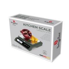 Digitálna kuchynská váha 6 kg Matte Green Collection