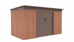 Casuta de gradina G21 GRAH 700 - 340 x 206 cm, maro