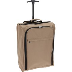 Bagaj de mână pe roți pentru avioane 30 l maro