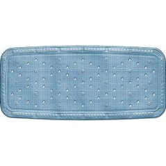 Vanová podložka KRETA PVC modrá 92x36cm