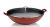 Wok din fonta cu capac CALIDO 36 cm rosu