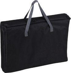 Mobilier de camping dulap pliabil 60 x 97 cm negru