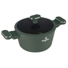 Kastrol s titanovým povrchem a poklicí 20 cm Matte Green Collection Kastrol s titanovým povrchem a poklicí 20 cm Matte Green Collection