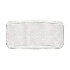 Vanová podložka KRETA PVC bílá 92x36cm