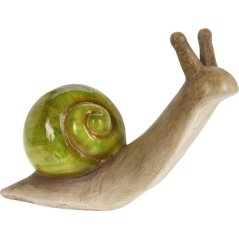 Melc decorativ de grădină 30 cm verde