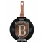 30 cm Rosegold Metallic Line frying pan with a marble finish