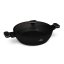 Hlboká panvica s titánovým povrchom a pokrievkou 28 cm Black Rose Collection