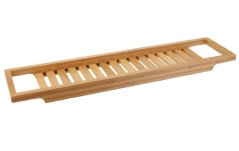 Polička na vaňu bambusová 64,5 cm