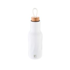 Termo de acero inoxidable NATURALLY 500 ml blanco mate