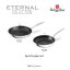 Sada pánví s 3D nepřilnavým povrchem 2 ks 24 / 28 cm nerez Eternal Collection Sada pánví s 3D nepřilnavým povrchem 2 ks 24 / 28 cm nerez Eternal Collection