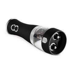 Mlýnek na pepř a sůl elektrický dvojitý Matte Black Collection