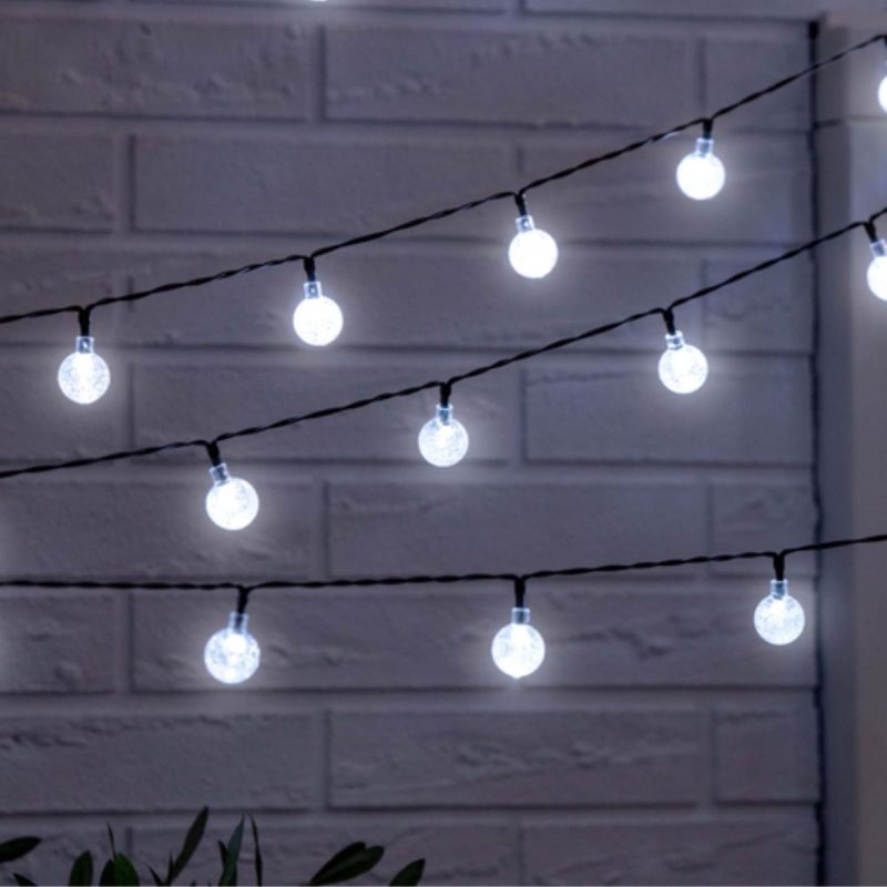Solární LED světelný řetěz 100 lamp