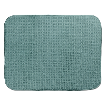 KELA Odkvapkávacia podložka na riad RAPIDA 50 x 39 cm tmavo zelená KL-11708