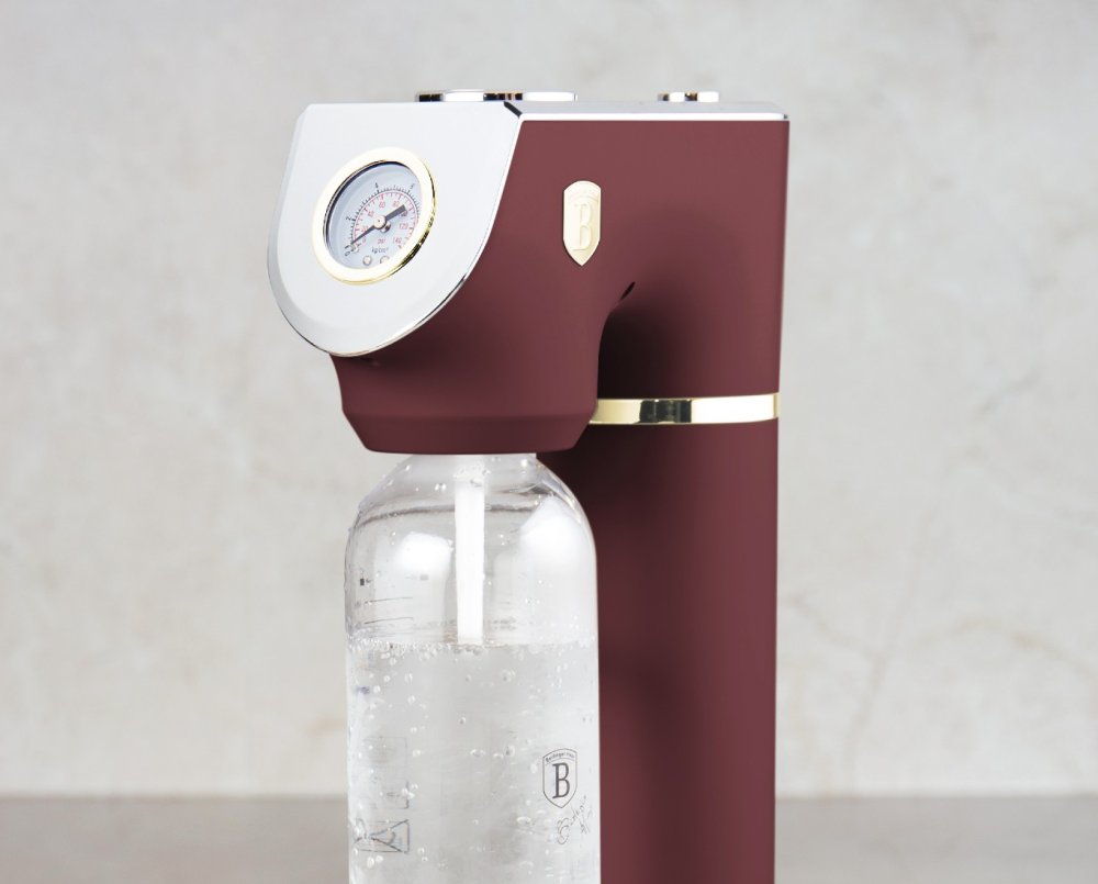 BERLINGERHAUS Výrobník sody SODABAR + 2 lahve Leonardo Colletion BH-8555