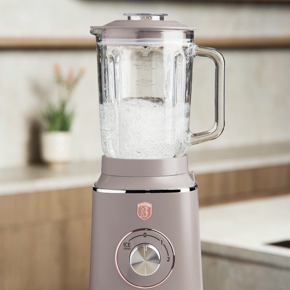 BERLINGERHAUS Stolní mixér se skleněnou nádobou 1,5 L 1000 W Taupe Collection BH-9496