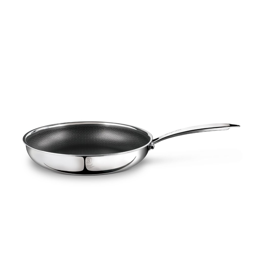 BERLINGERHAUS Sada pánví s 3D nepřilnavým povrchem 2 ks 24 / 28 cm nerez Eternal Collection BH-8958