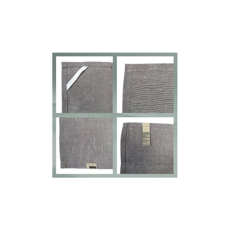 KELA Utierka Puro 55% bavlna/45% ľan šedá 70,0x50,0cm KL-12805