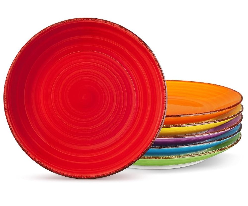 HIT Jídelní sada talířů 6 ks 26 cm barevné COLOURS HT-24326776 - thumb (4)