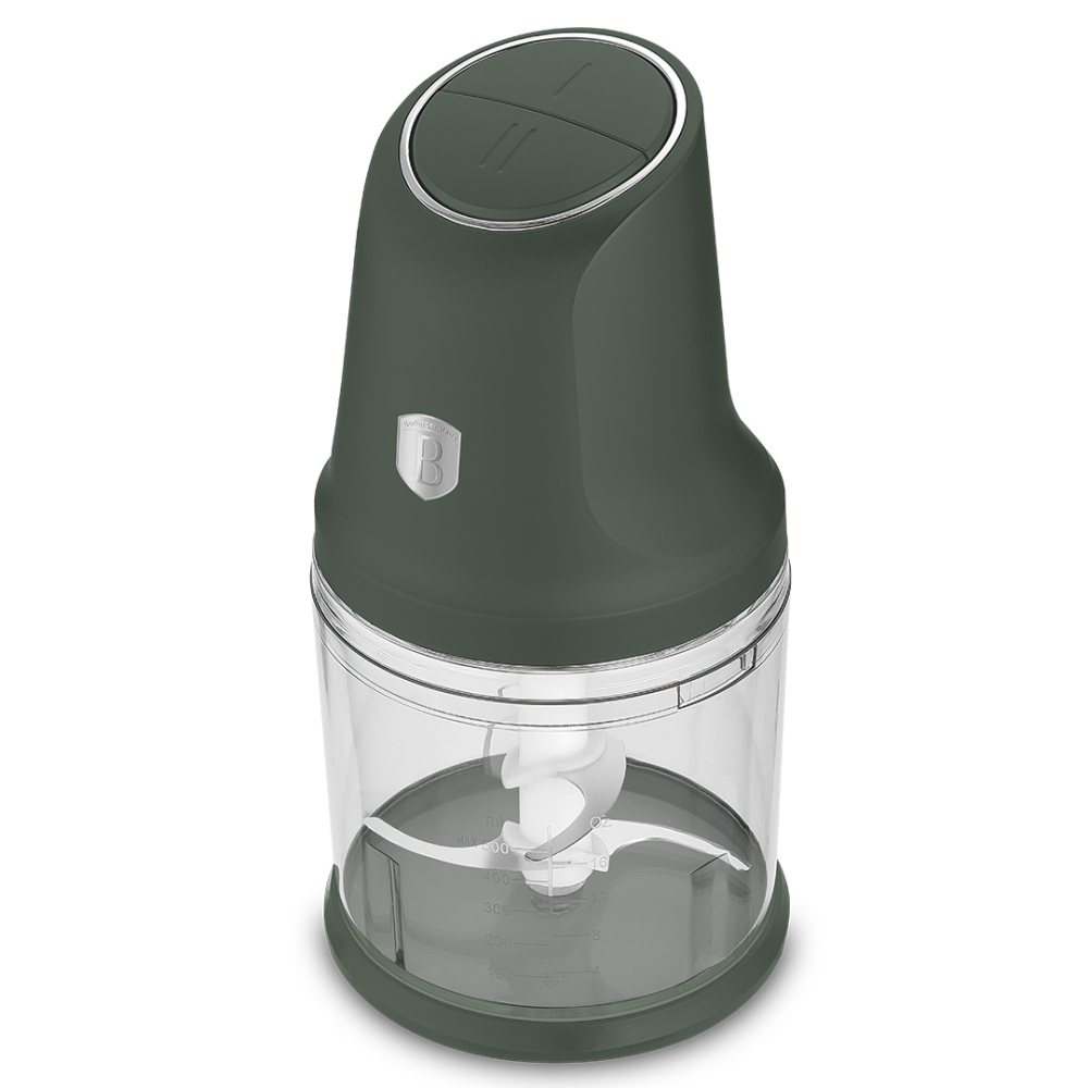 BERLINGERHAUS Elektrický sekáček na zeleninu i ovoce Matte Green Collection BH-9889