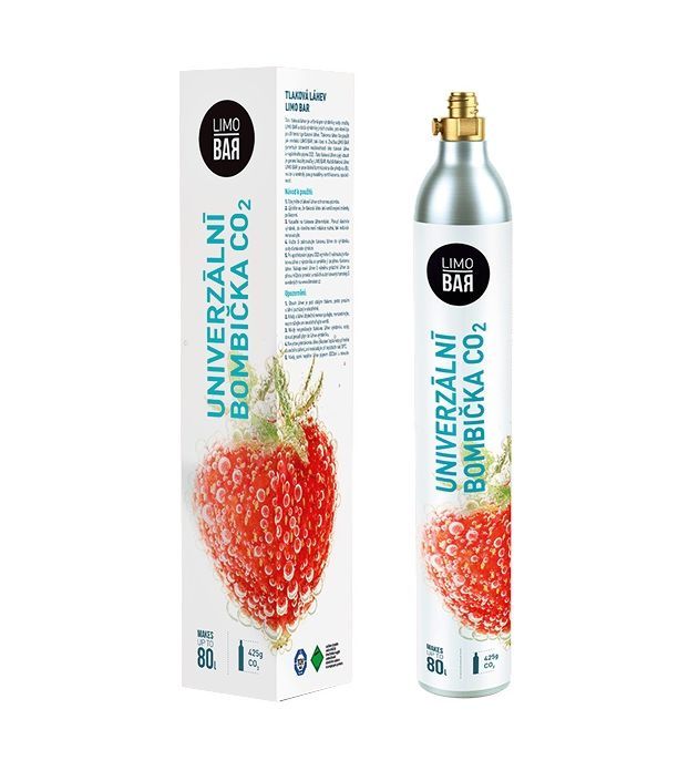 Limobar Bombička CO2 LimoBar univerzální pro výrobník sody 425g LB200CO2R