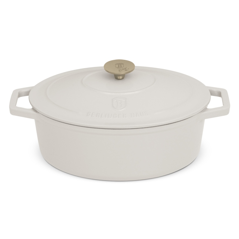 BERLINGERHAUS Pekáč litinový s poklicí 30 cm Sahara Collection BH-6540