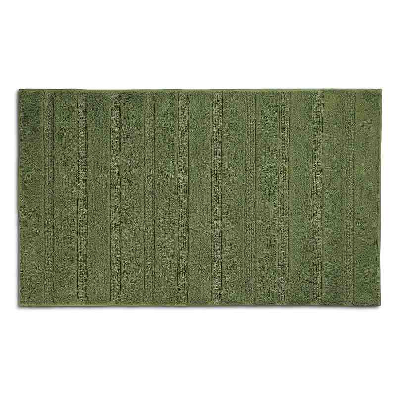 KELA Kúpeľňová predložka Megan 100% bavlna machovo zelená 80,0x50,0x1,6cm KL-24705