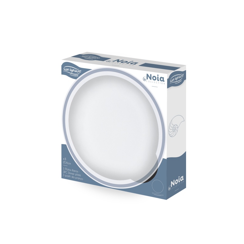 SAN IGNACIO Talíř jídelní sada 3 ks NOIA 26 cm 
  BGEU-6205 - thumb (7)