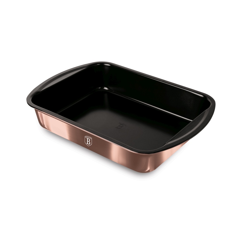 BERLINGERHAUS Plech na pečení s titanovým povrchem 40x28,5 cm Rose Gold Line BH-7898