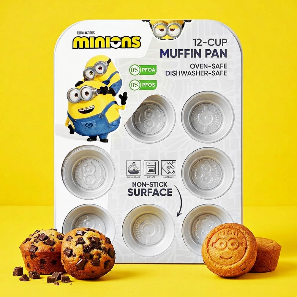 BERLINGERHAUS Forma na muffiny s titanovým povrchem 12 ks kolekce MIMONI BH-8709MN
