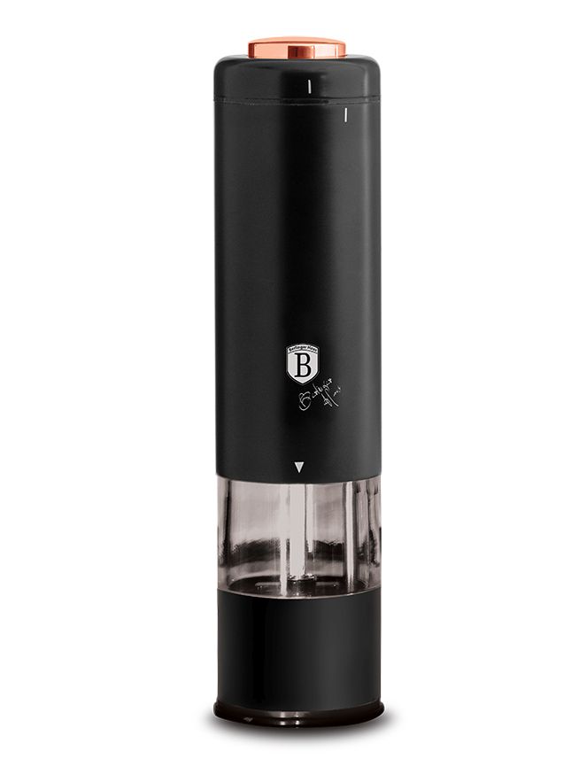 BERLINGERHAUS Mlýnek na pepř a sůl elektrický Black Rose Collection BH-9287