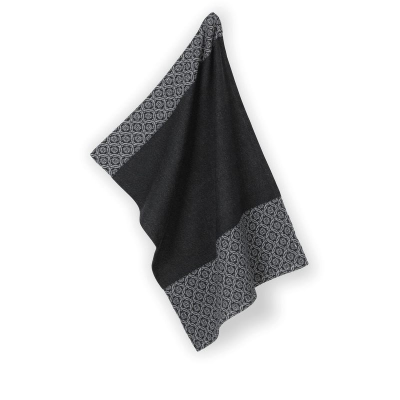 Product detail of KELA Utěrka Gianna 100% bavlna bílo-černá vzor/proužek KL-12782