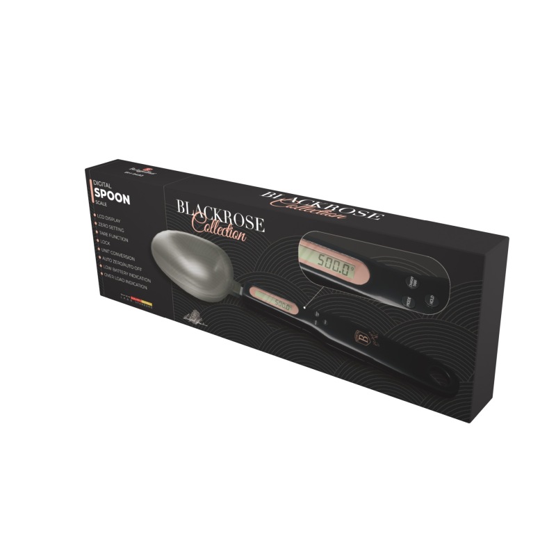 BERLINGERHAUS Elektronická vážící lžíce Black Rose Collection BH-9493