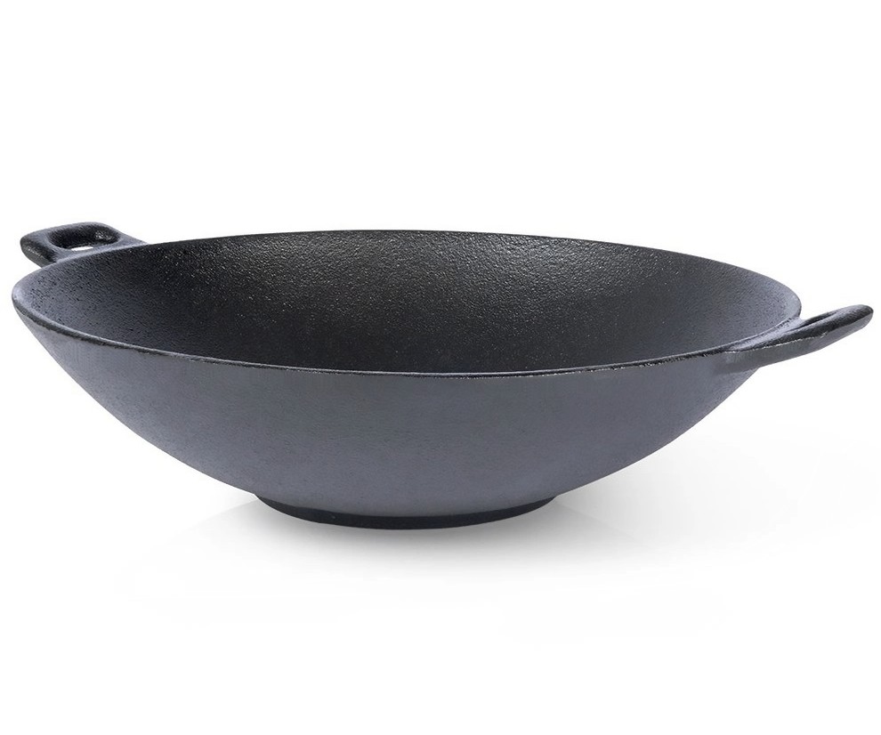 Product detail of HIT Litinový WOK asijský na sporák, gril i oheň 31 x 8,5 cm HT-23460433