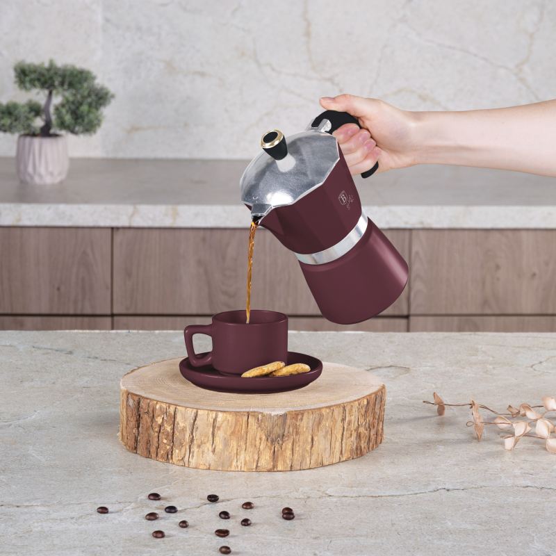 BERLINGERHAUS Konvice na espresso 6 šálků Leonardo Collection BH-8566