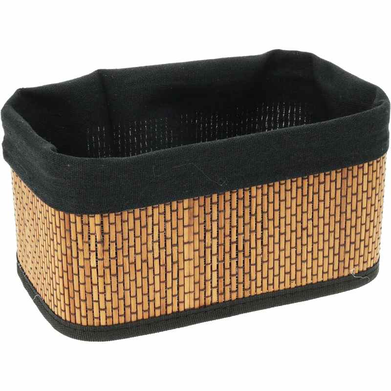HOMESTYLING Sada košíků 3 ks bambus/len KO-KR9000090