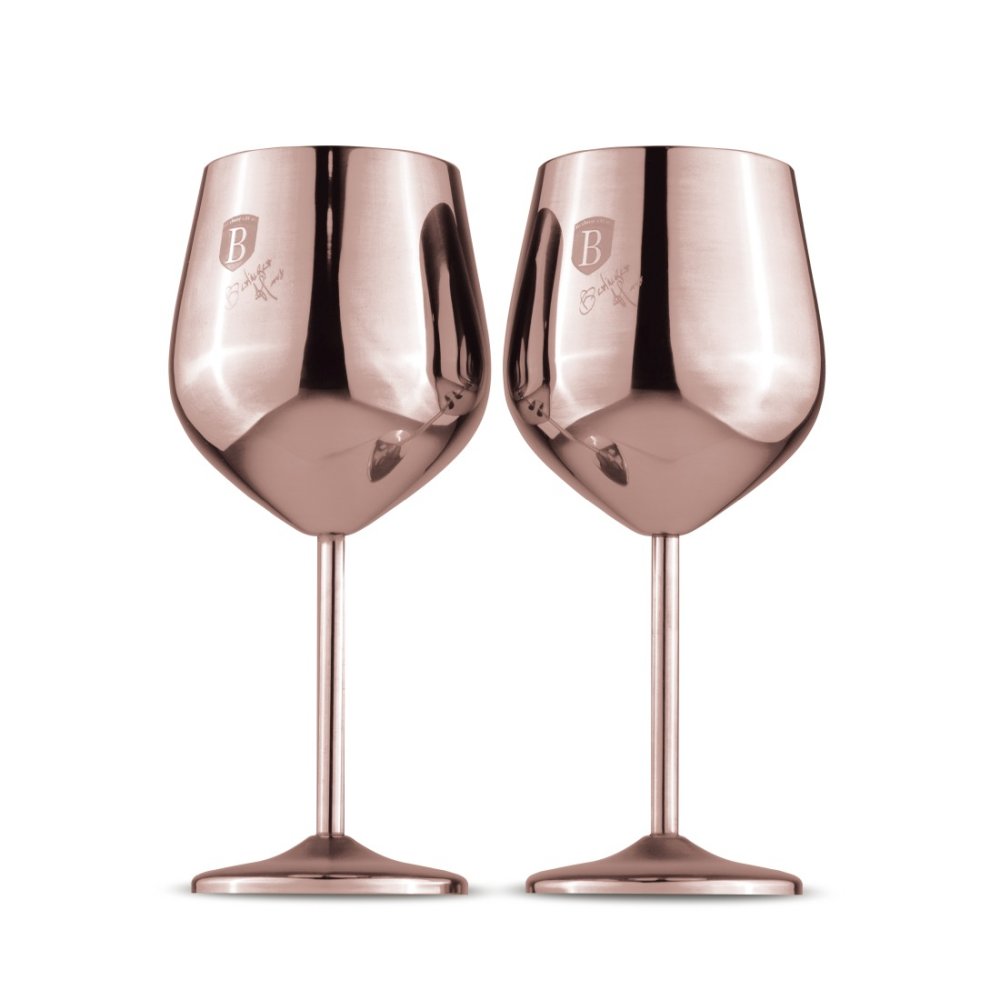 BERLINGERHAUS Sada sklenic 2 ks 400 ml na víno Rosegold BH-8658