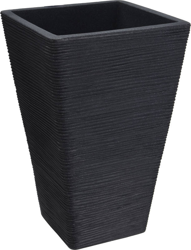 PROGARDEN Kvetináč rebrovaný 35 x 55 cm antracit KO-Y54192750
