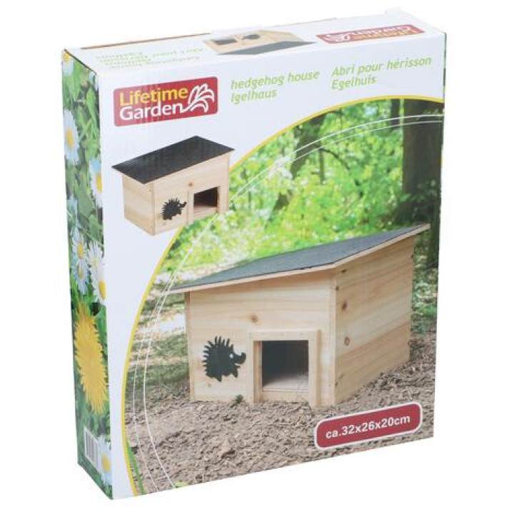 LIFETIME GARDEN Domek pro ježky ED-249866