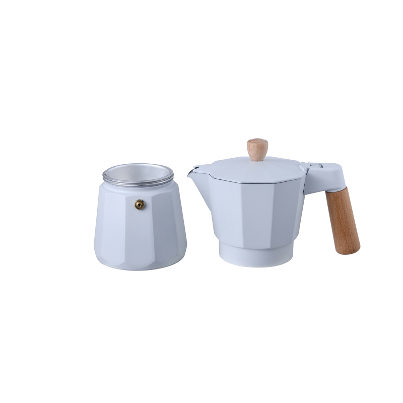 Bergner Konvice na espresso 6 šálků bílá BG-38192-WH-4