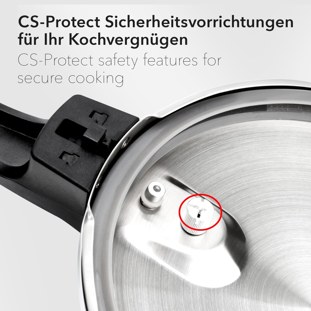 CS KOCHSYSTEME Tlakový hrnec 10 l KAISERSLAUTERN CS-077402