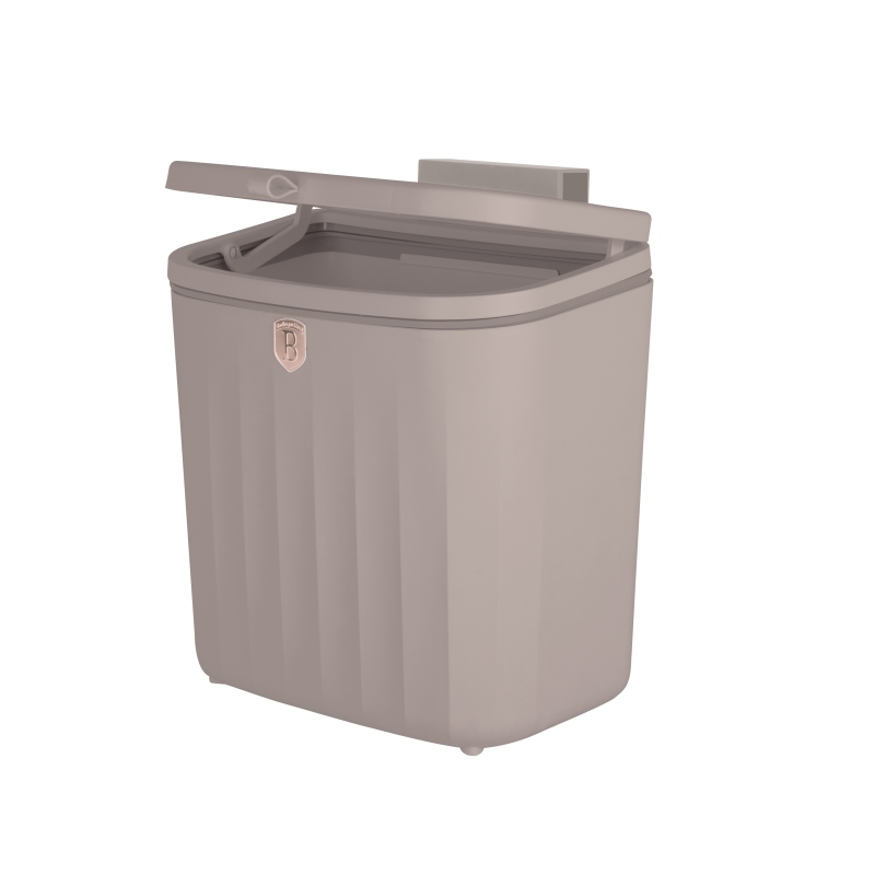 BERLINGERHAUS Koš odpadkový závěsný 7 l Taupe Collection BH-8888