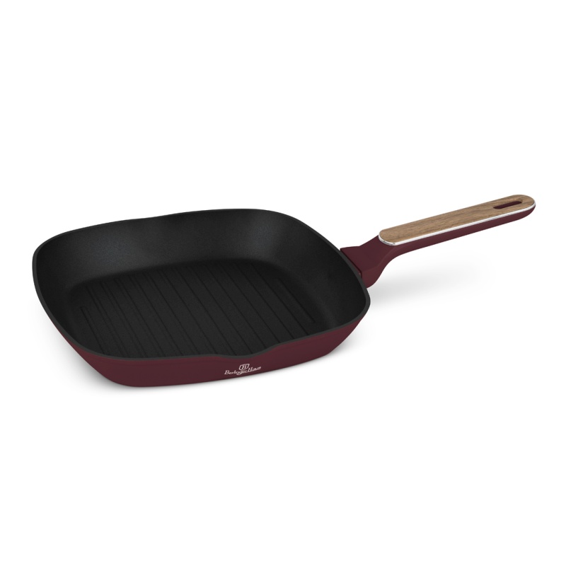 BERLINGERHAUS Grilovací pánev s titanovým povrchem 28 cm Leonardo Nordic Collection BH-8297