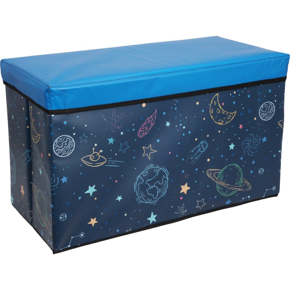 H & S COLLECTION Úložný box nebe 60 × 30 × 35 cm modrá KO-SG2000070