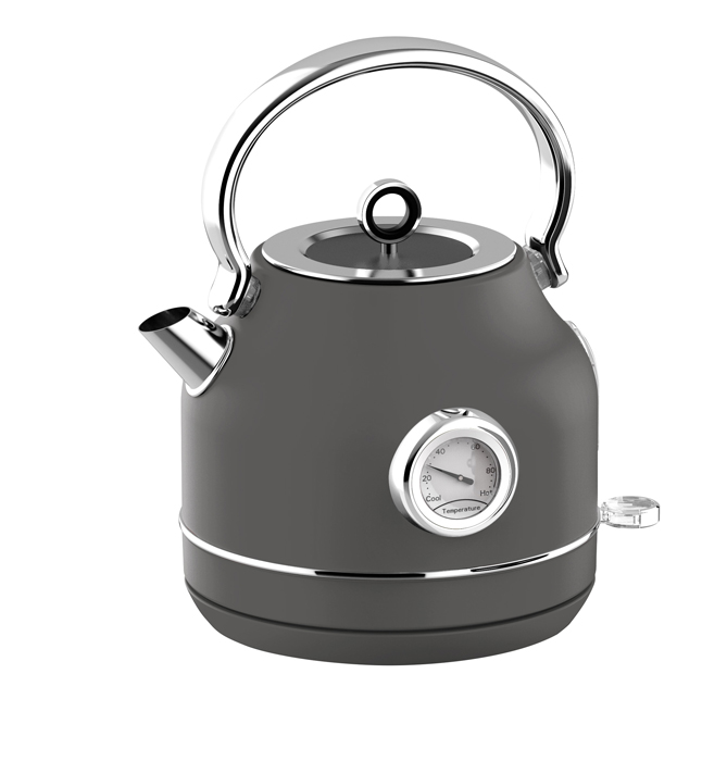 BERLINGERHAUS Rychlovarná konvice s teploměrem 1,7 l Antracit Collection BH-9641