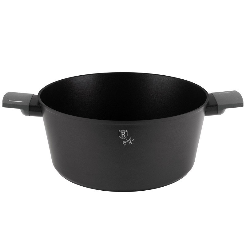 BERLINGERHAUS Kastrol s titanovým povrchem a poklicí 30 cm Antracit Collection BH-8133 - thumb (4)