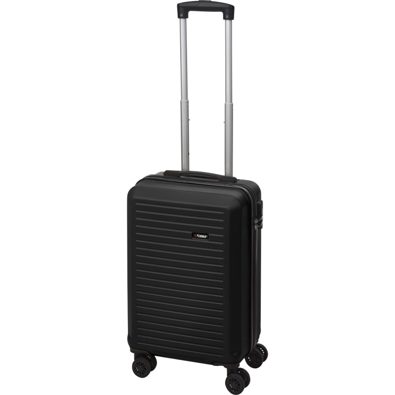 PROWORLD Sada cestovních kufrů 3 ks 50 / 60 / 70cm černá KO-DG4700050